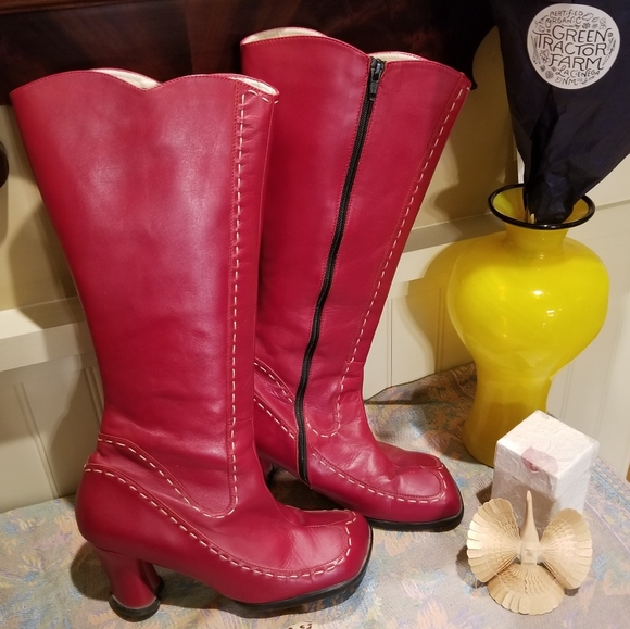 John Fluevog Shoes - Retro John Fluevog Boots 7.5